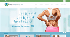 Desktop Screenshot of laraphysiotherapy.com